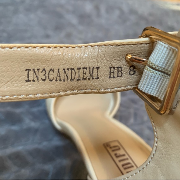 IDIFU Women's 3 Inch Heel Sandals for Women Size 8 Open Toe Strap - Picture 8 of 9